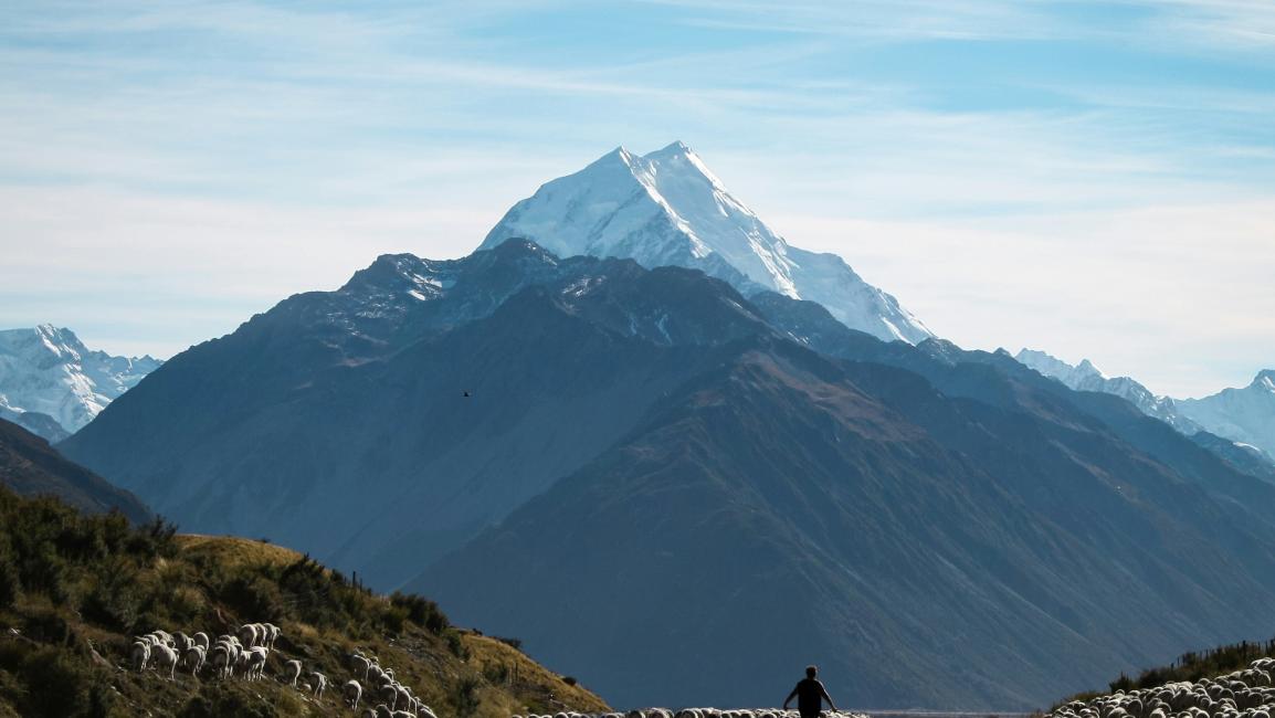 Mountain with road