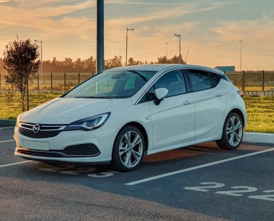 Car parked at airport carpark