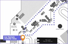 Christchurch map airport