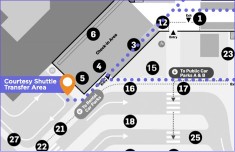 Queenstown airport map